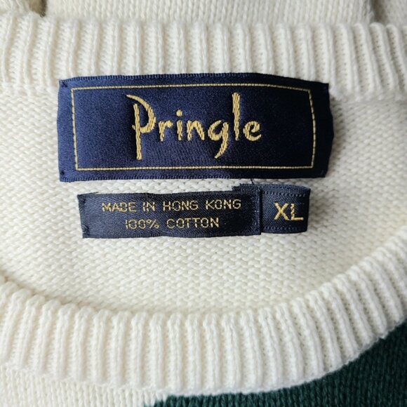 Pringle Golf Golfers Embroidered 90s Novelty Vintage Sweater - Picture 11 of 11